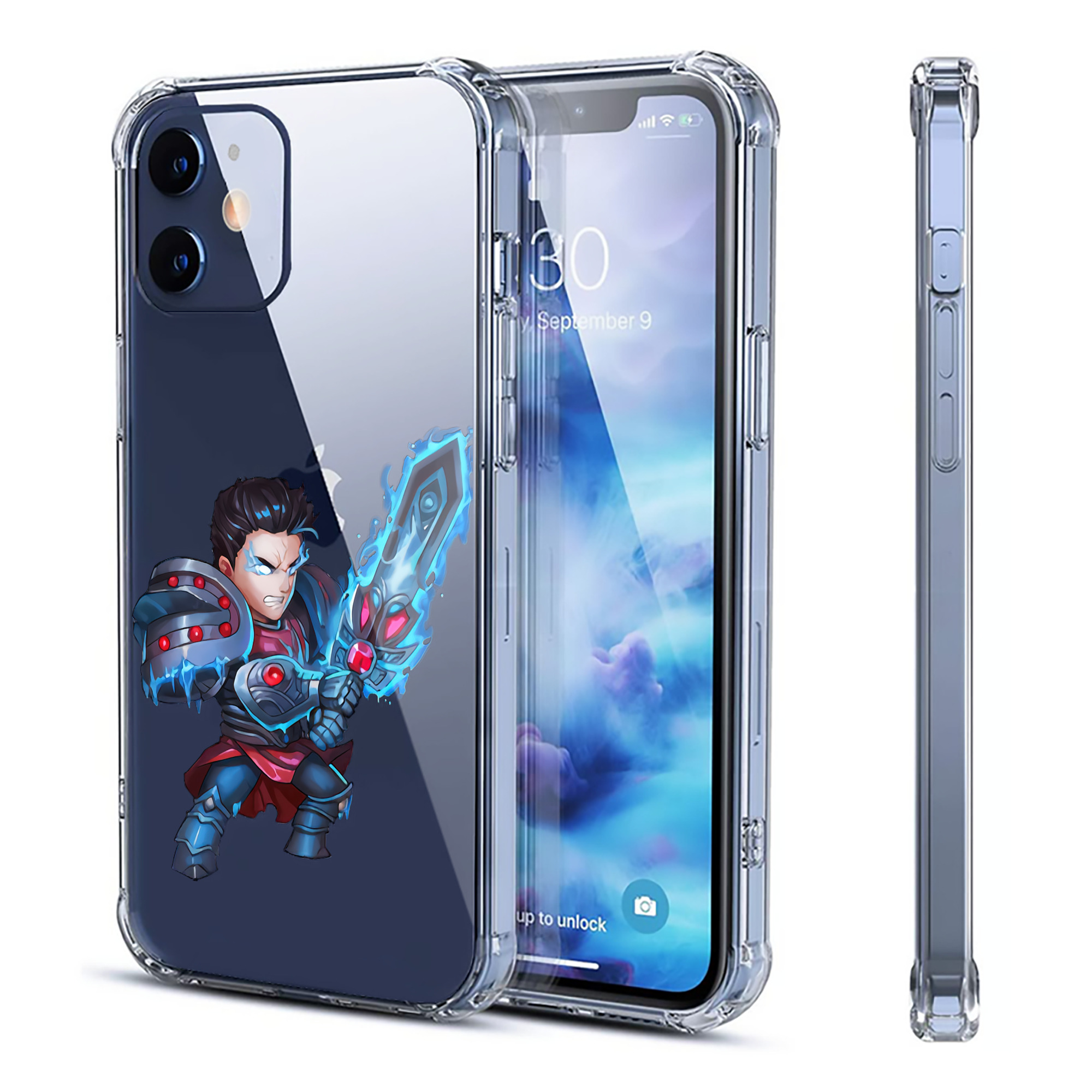 （画像用） リーグ・オブ・レジェンド League of Legends LOL 【iPhone 12シリーズ対応】透明スマホケース（クリアソフトケース）
